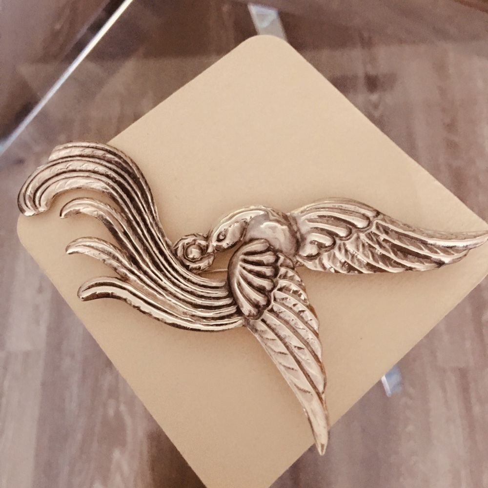 Sterling Silver Women’s pre owned Brooch signed Pr